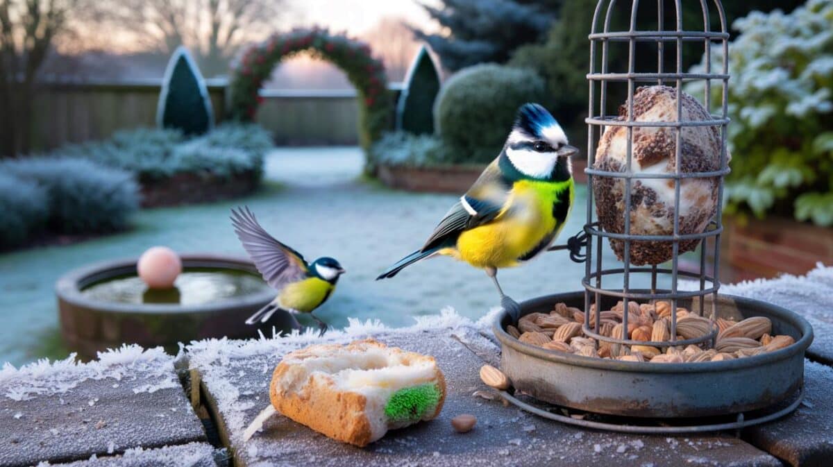 Blue Tits in Danger: Avoid putting this common bird food in your garden this January.