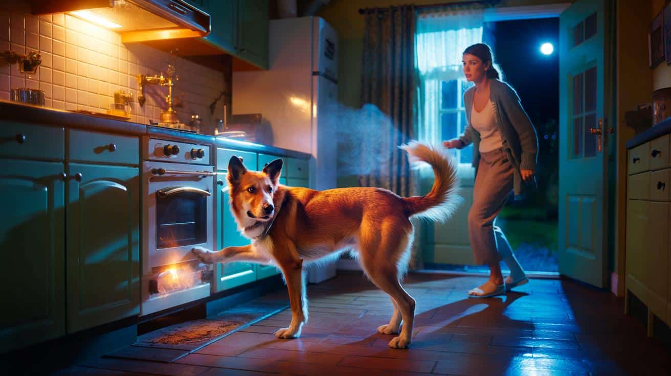 "He saved my life" — The incredible story of a rescue dog who alerted his owner to a gas leak.