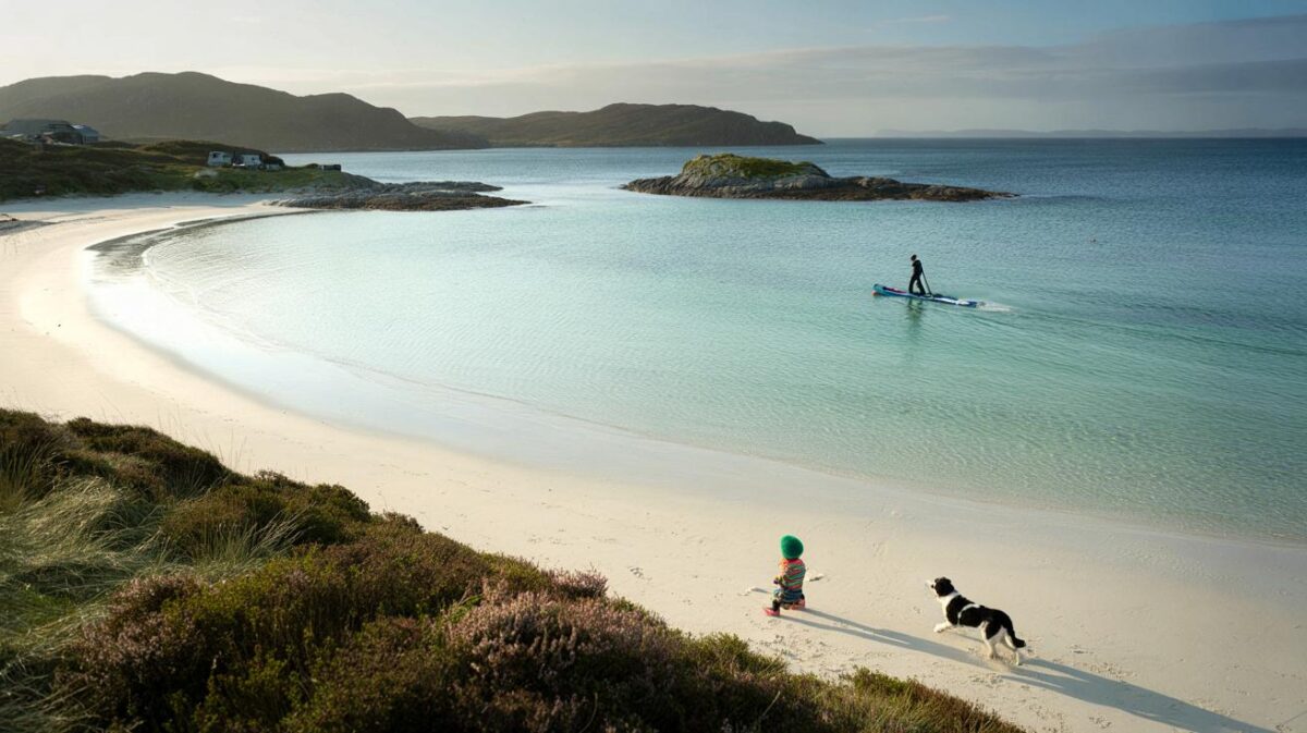 Hidden UK Beach: "It looks like the Maldives but it's actually in the Scottish Highlands."