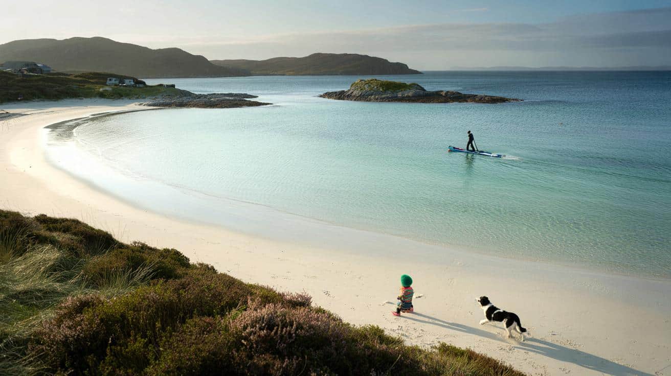 Hidden UK Beach: "It looks like the Maldives but it's actually in the Scottish Highlands."