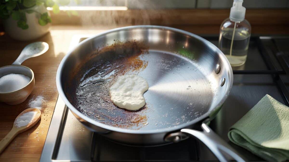 Kitchen Hack: The 5-cent ingredient that makes burnt pans look brand new