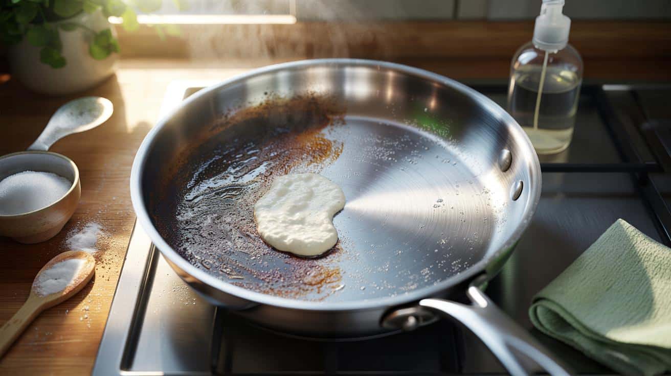 Kitchen Hack: The 5-cent ingredient that makes burnt pans look brand new