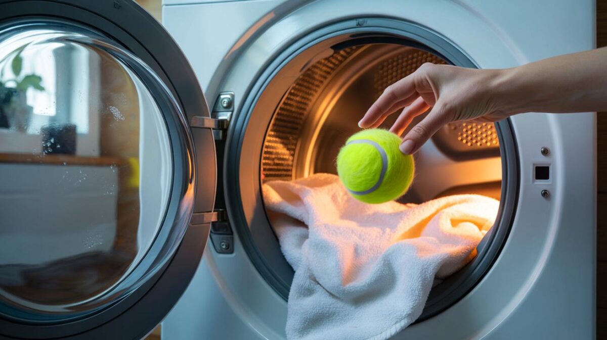Laundry Secret: Why you should put a tennis ball in your dryer today
