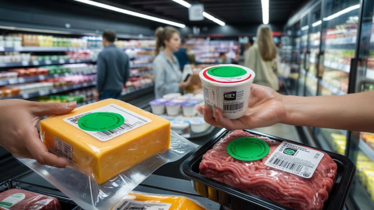 Mandatory from Monday: The new 'Green Sticker' law for supermarkets that will change how you shop for meat and dairy