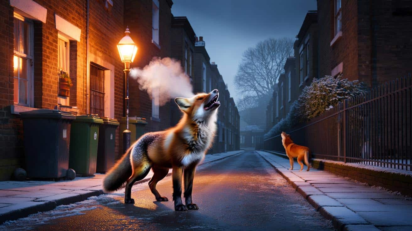 Mystery Solved: The real reason UK foxes are making "screaming" noises right now.