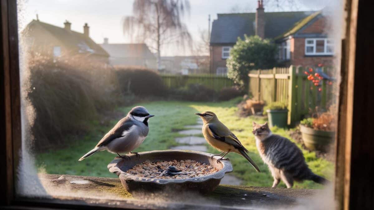 Rare Sighting: "Extinct" bird species spotted in a suburban garden in Kent.