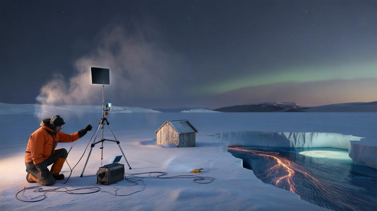 Scientists monitor unusual activity beneath Antarctic ice