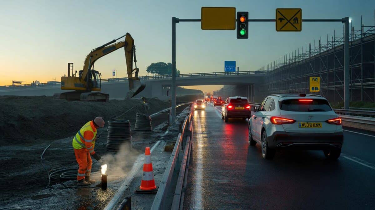 UK drivers face delays as infrastructure upgrades begin