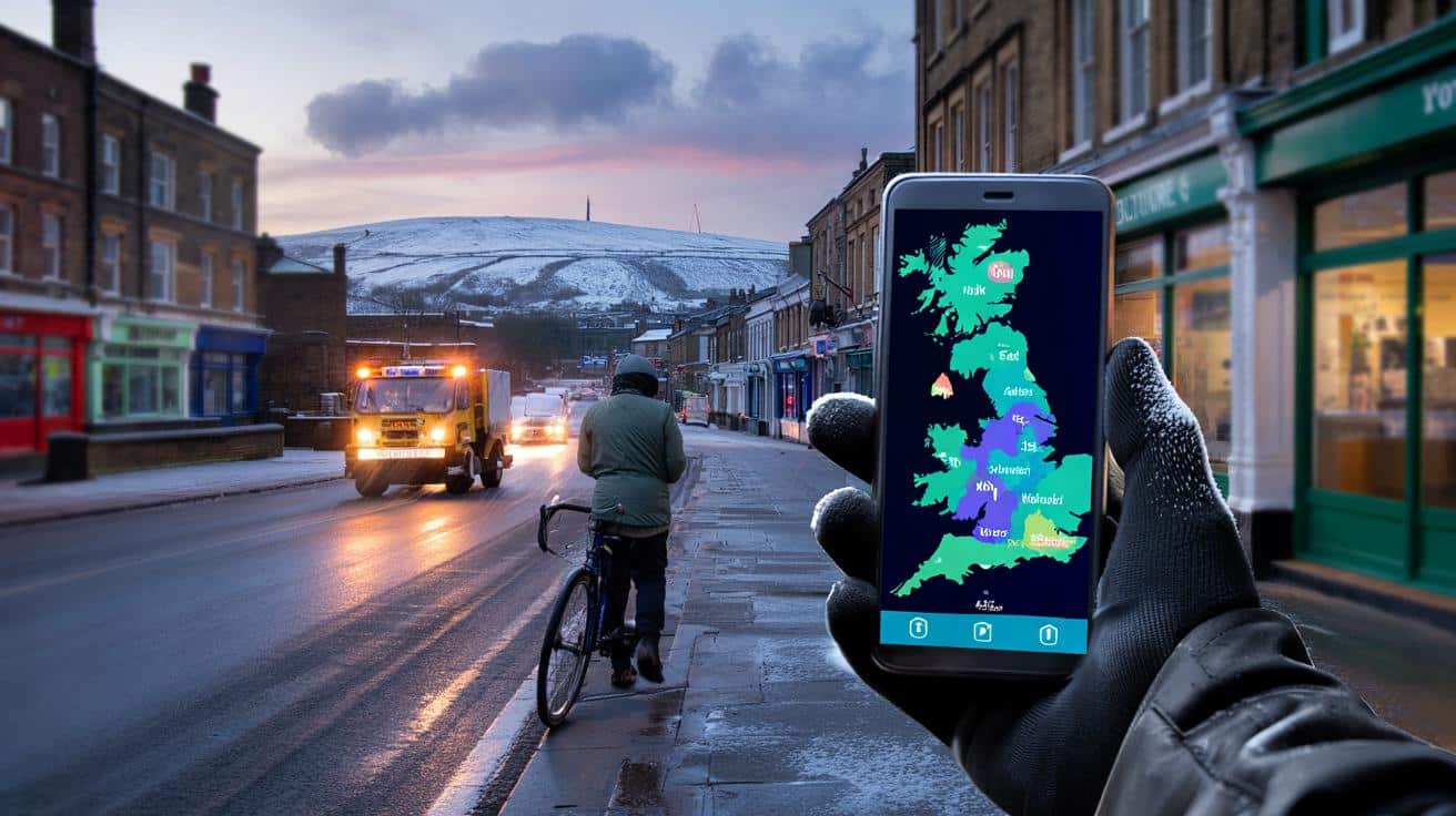 UK weather maps reveal fresh snowfall risk in northern regions