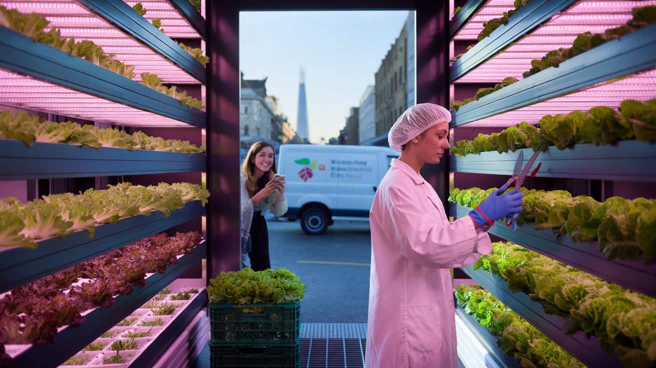 Vertical Farming: The new way British supermarkets are growing "infinite" lettuce in city centres.